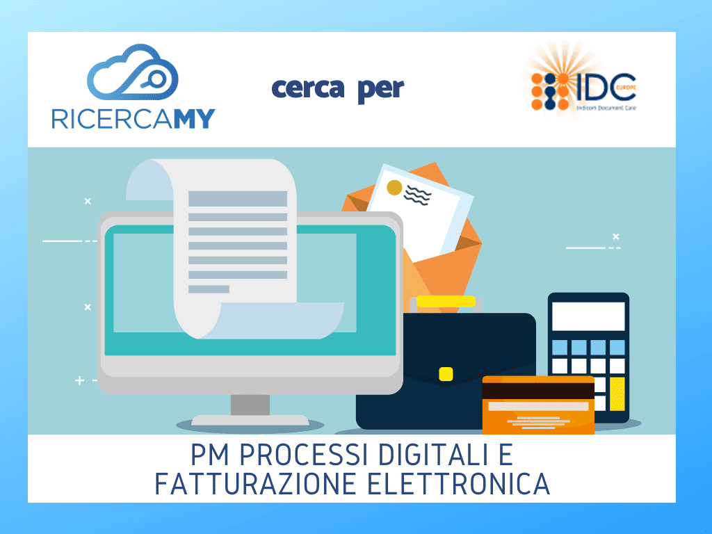 PM Project Manager Processi Digitali e Fatturazione Elettronica