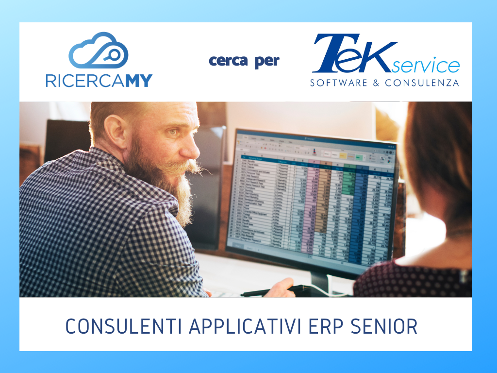 Consulenti Applicativi ERP Senior