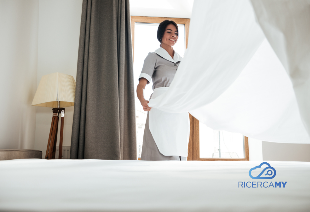 personale pulizie in hotel