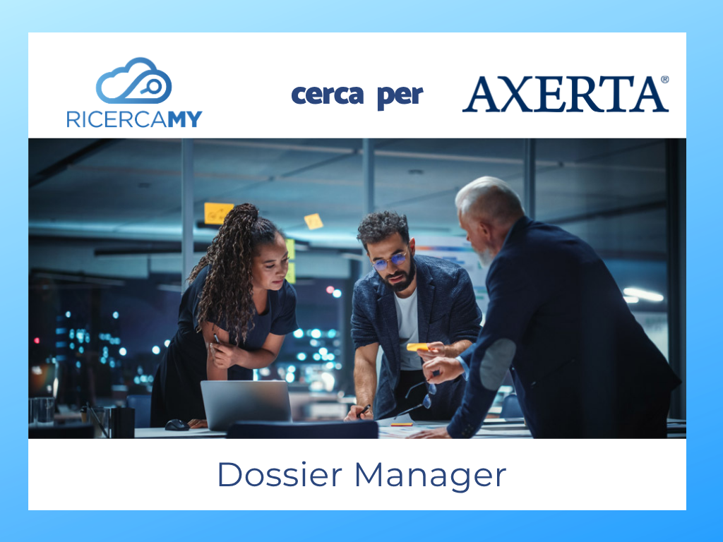 Dossier Manager Settore investigativo