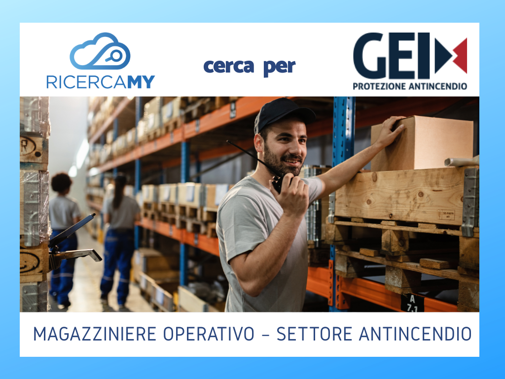 Magazziniere Operativo – Settore Antincendio