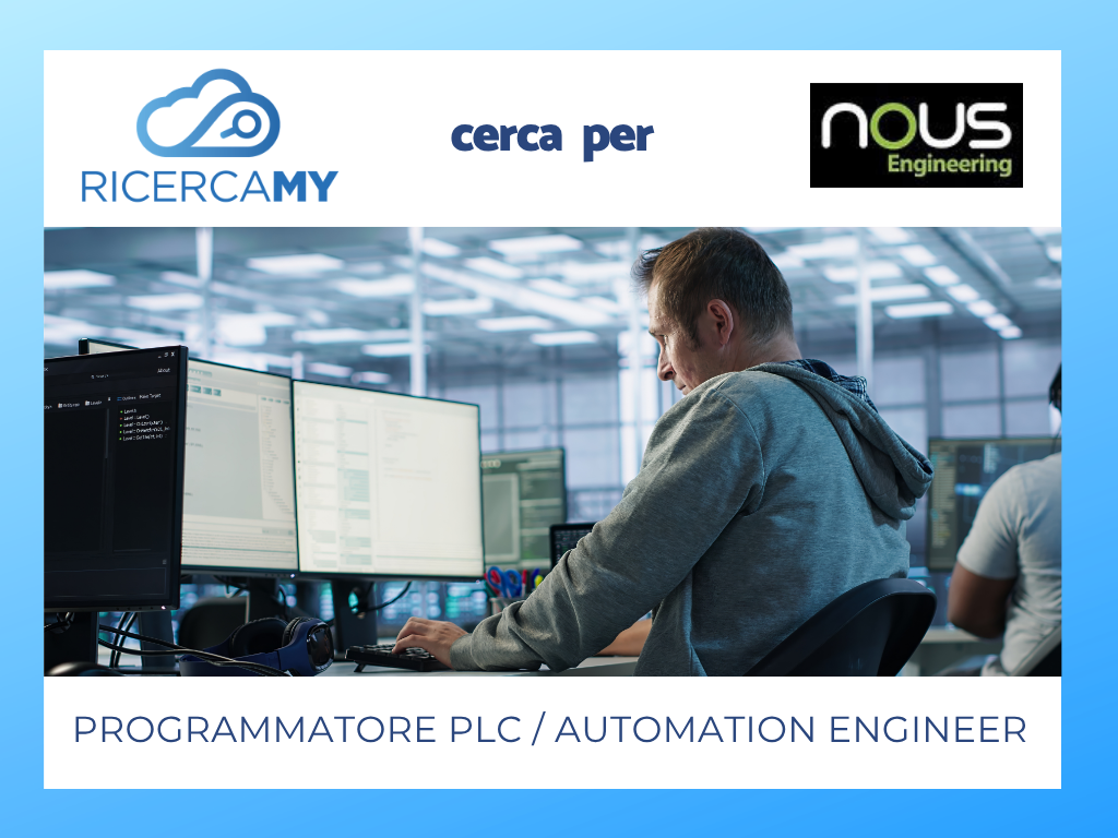 Programmatore PLC Automation Engineer -Nous